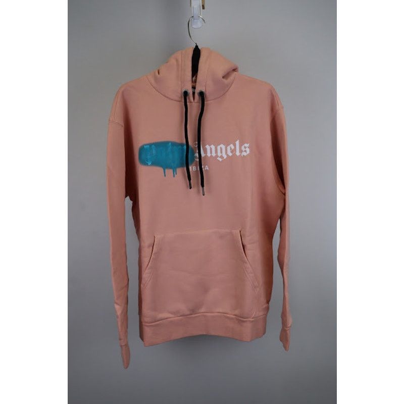 o1rshd1 Ibiza Sprayed Hoody Hoodie in Salmon Pink