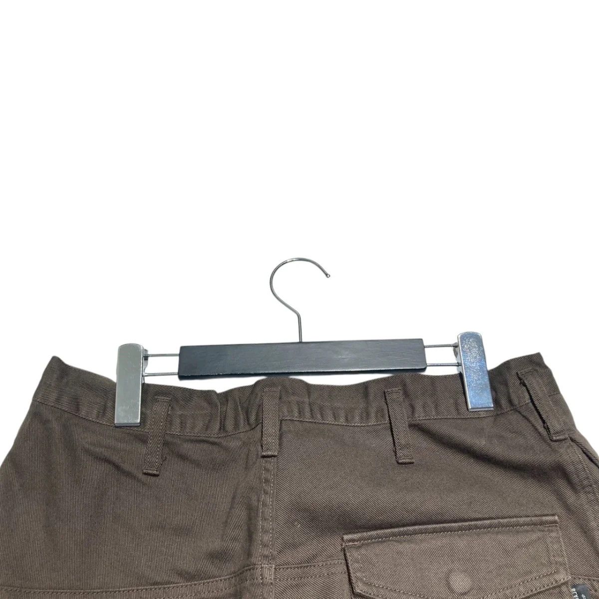 Yohji Yamamoto BLACK Scandal Yohji Yamamoto/Brown Cotton Cargo Pants Size US 34 / EU 50 - 5 Thumbnail