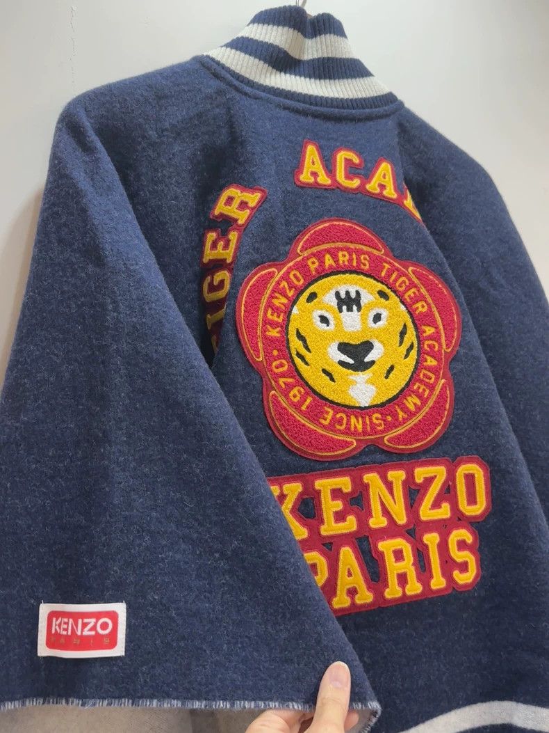 Kenzo KENZO sizeU Shiny wool cloak, jacket and overcoat Size US S / EU 44-46 / 1 - 7 Thumbnail