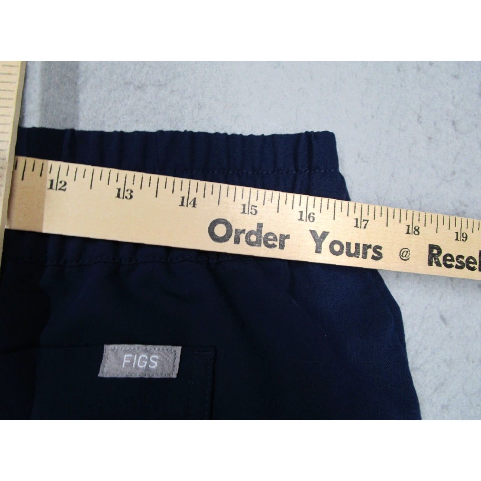 Vintage FIGS Jogger Women Extra Large Tall Blue Scrub Technical W23SW2013T Size 40" / US 18 - 6 Thumbnail