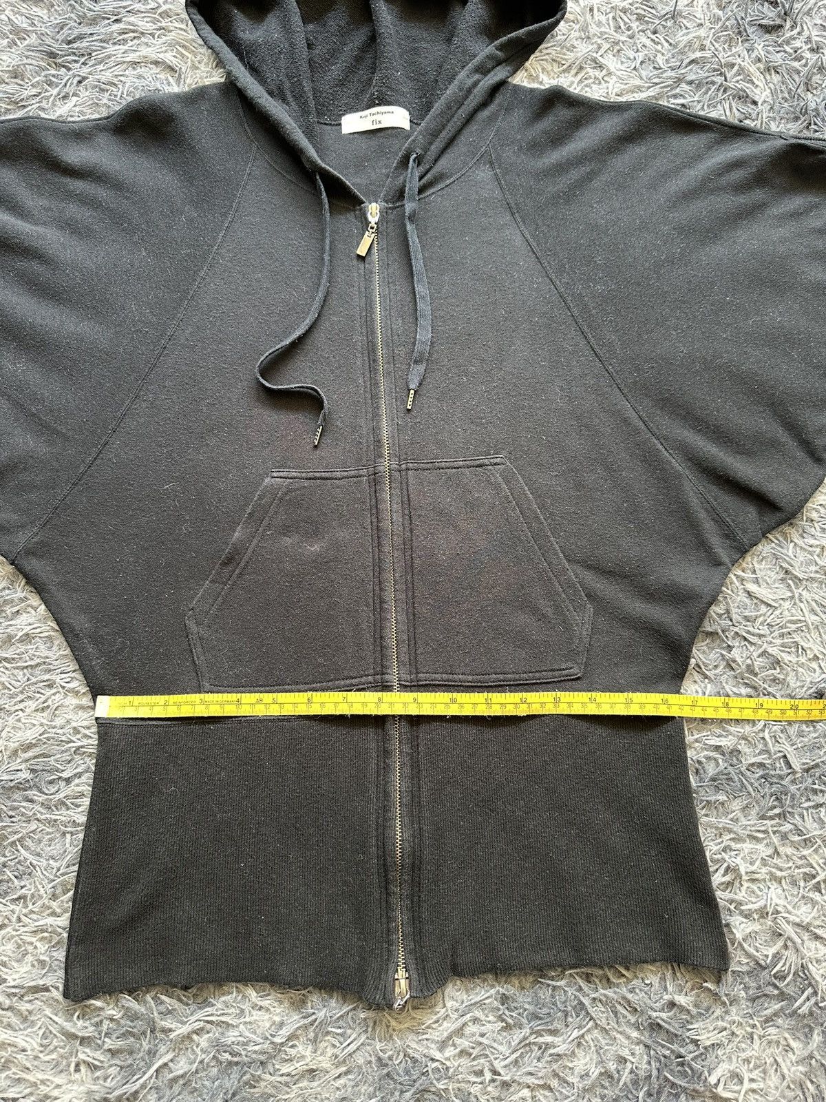 Japanese Brand 00's Koji Tachiyama Fix batwing symmetrical hoodie Size US M / EU 48-50 / 2 - 13 Thumbnail