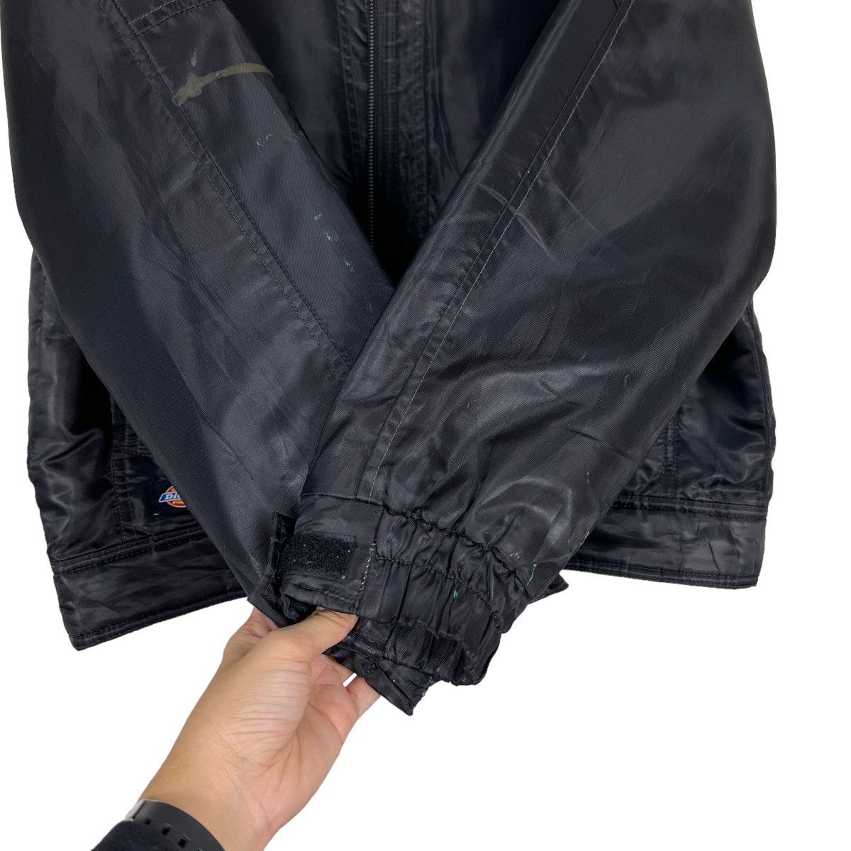 Dickies 🔥 DIEKIES BLACK MOTO JACKET Size US L / EU 52-54 / 3 - 14 Thumbnail