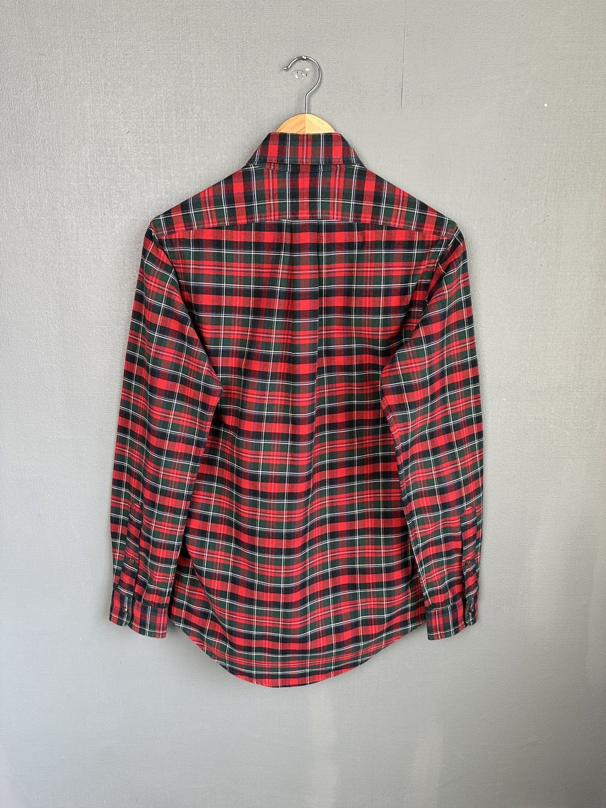 Polo Ralph Lauren POLO RALPH LAUREN Red Green Check Button Up Shirt Size US XS / EU 42 / 0 - 2 Thumbnail