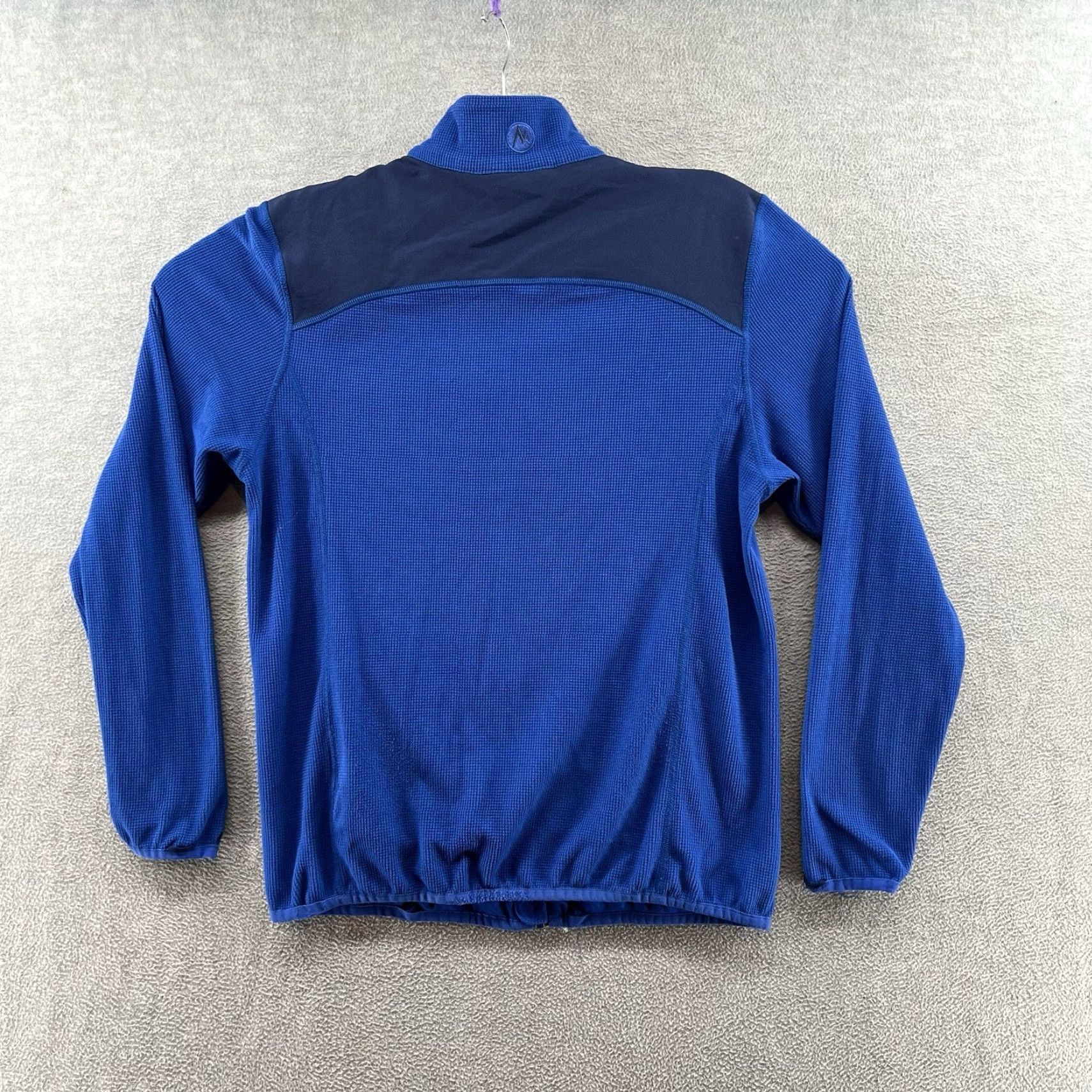 Marmot Marmot Jacket Full Zip Athletic Style Polartec Blue Men's M Regular Polyester Jacket Size US M / EU 48-50 / 2 - 2 Thumbnail