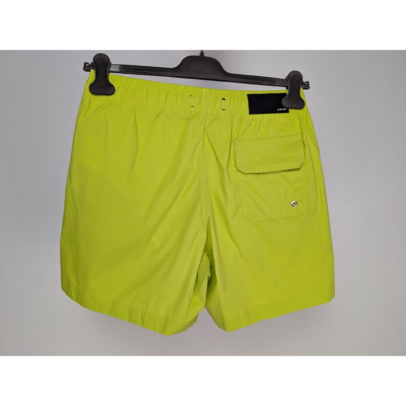 Amiri o1rshd1 Core Logo Swim Trunk Shorts in Lime Size US 32 / EU 48 - 8 Thumbnail