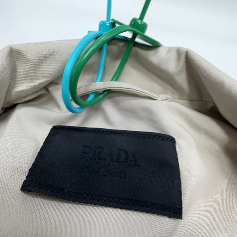Prada Prada SS23 Beige Cotton Blend Pilot Jacket-2506 Size US M / EU 48-50 / 2 - 3 Thumbnail