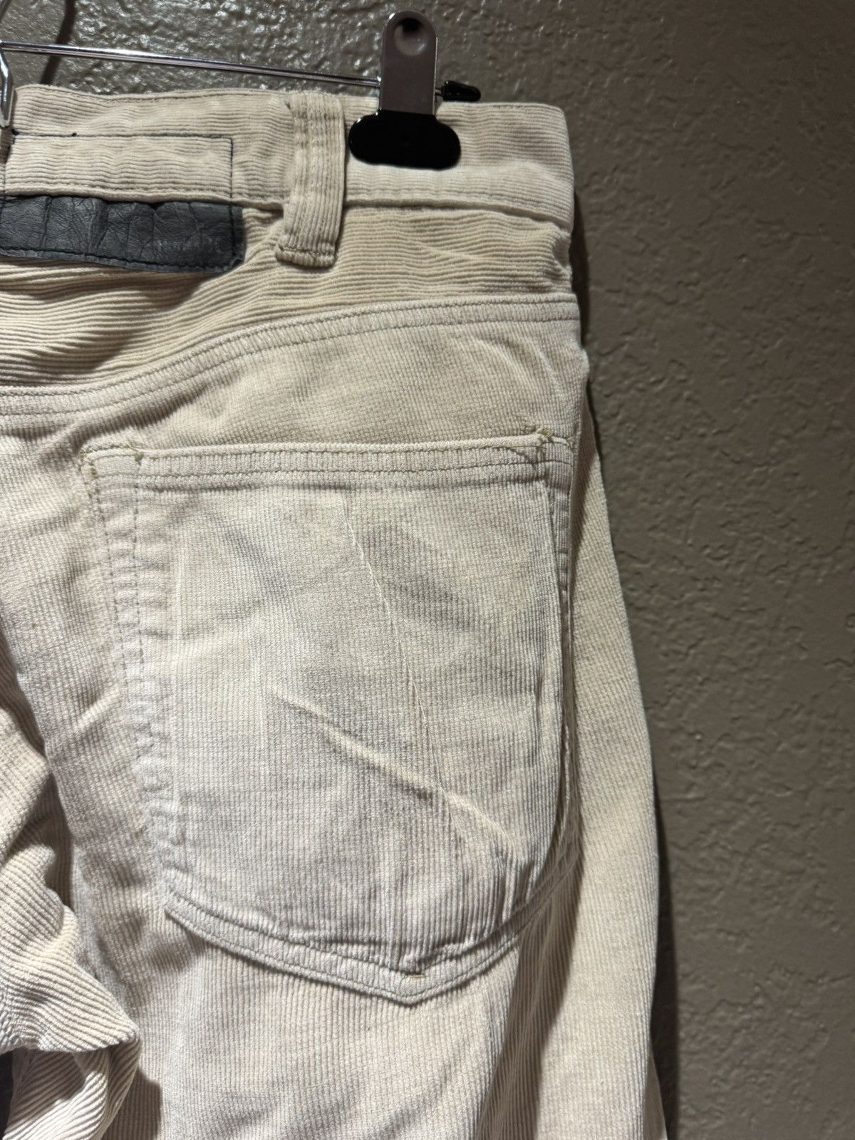 Hurley Hurley Beige Corduroy Straight Leg Light Tan Pants 2000s Y2k Size US 30 / EU 46 - 12 Thumbnail