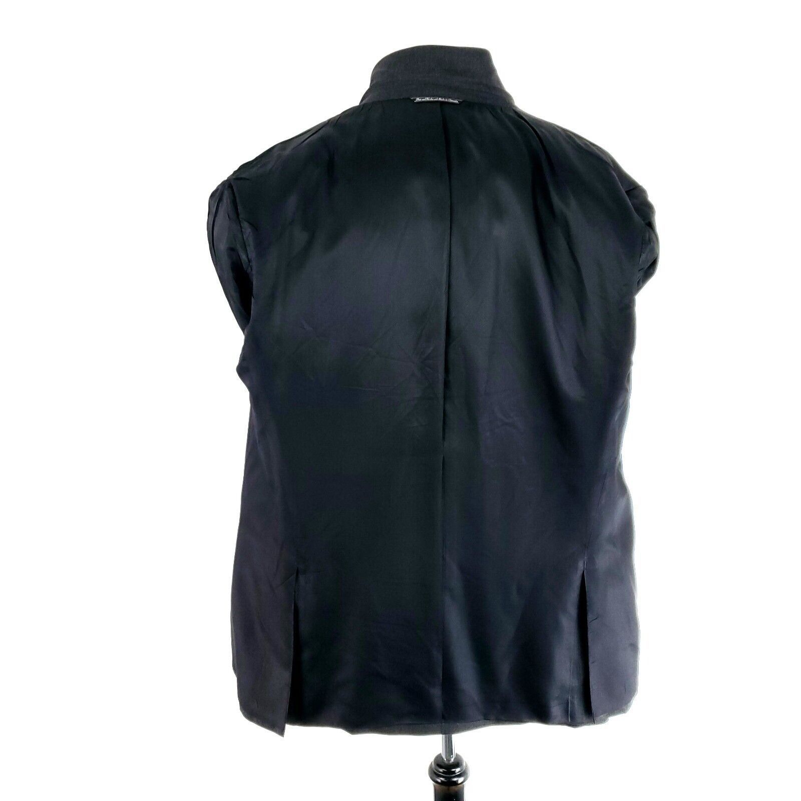 Jack Victor Jack Victor Vogue Ct Wool 2 Button 2 Piece Suit 44L Gray 42/ Size 44L - 11 Thumbnail