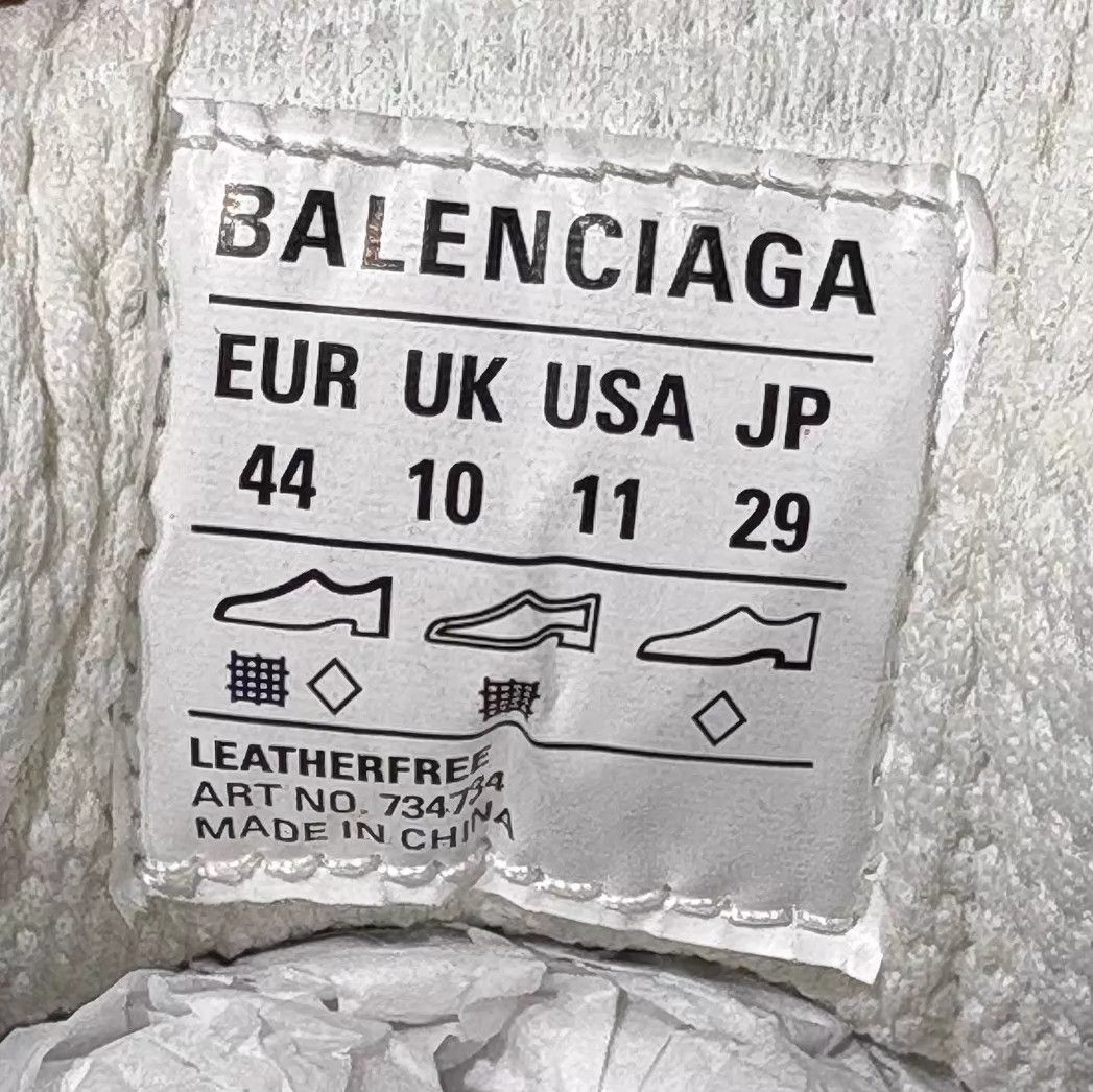 Balenciaga Balenciaga 3XL Distressed Dad Sneakers Olive Green EU44 Size US 11 / EU 44 - 8 Thumbnail