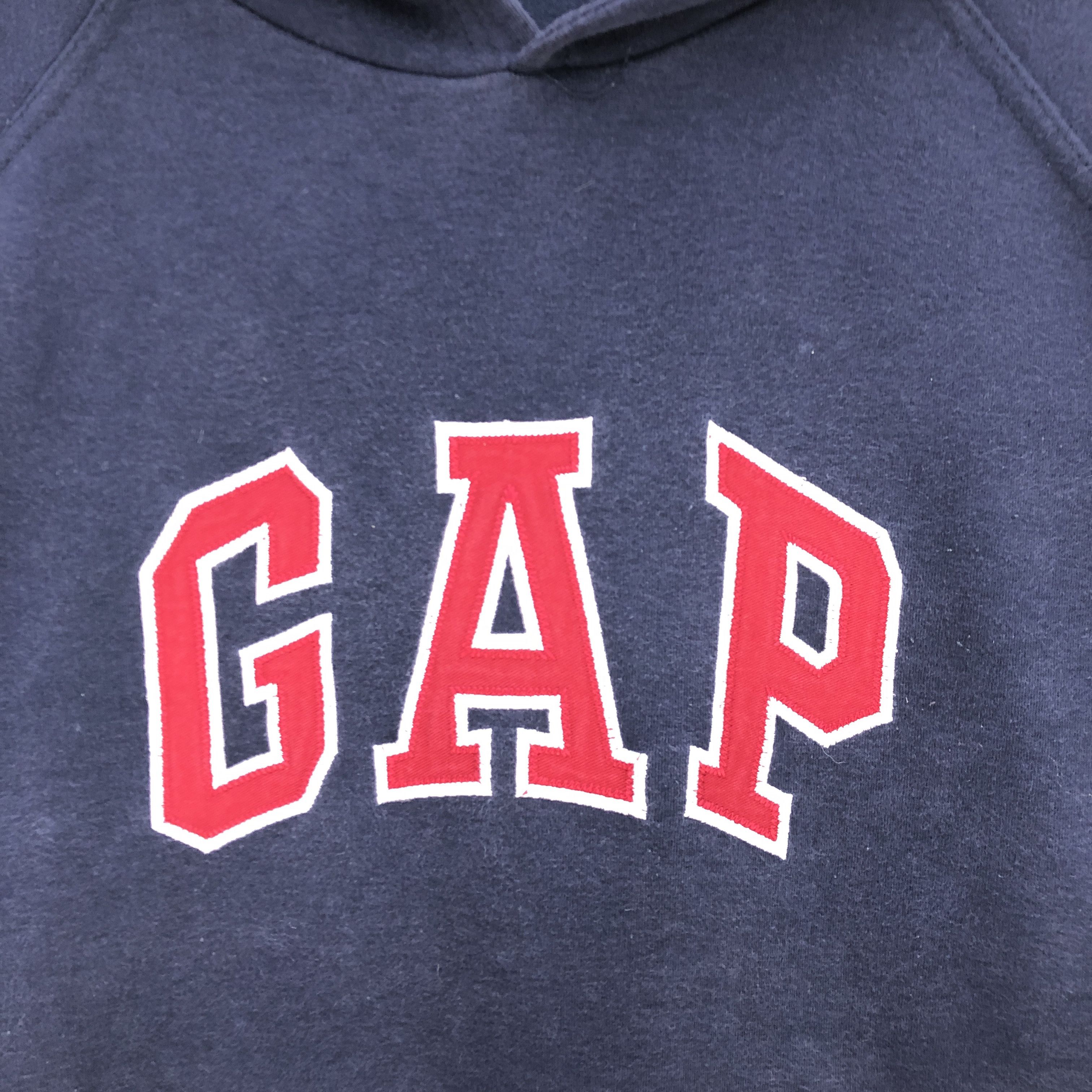 Gap × Vintage Vintage GAP Sweatshirt Hoodies GAP Sweater Hooded Size US XL / EU 56 / 4 - 5 Thumbnail