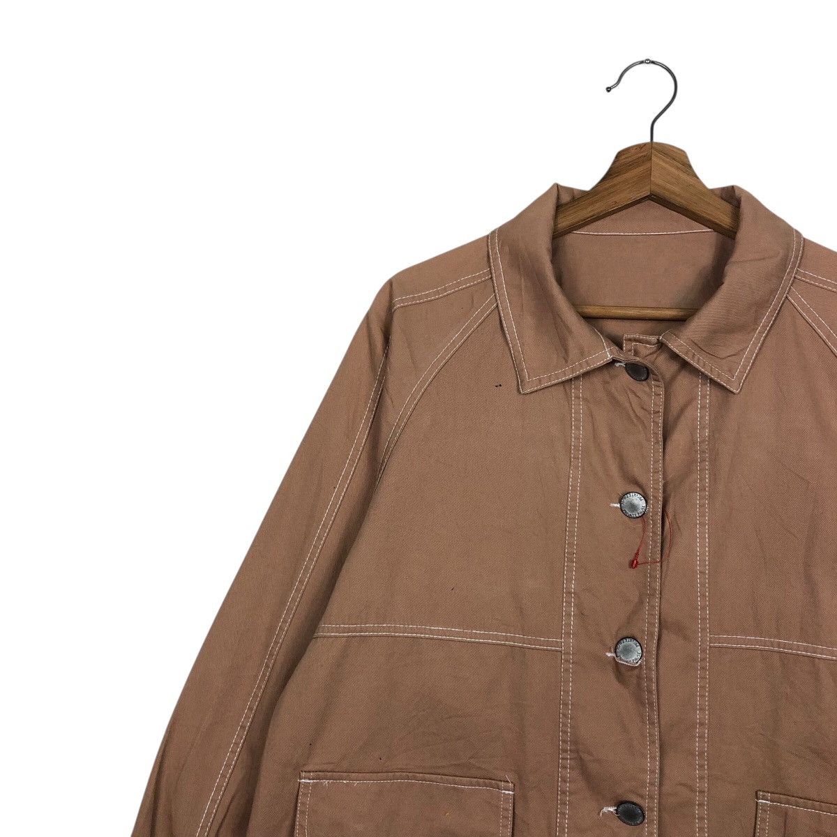 Japanese Brand 📌Vintage Duck Canvas Chore Work Jacket Japan Size US M / EU 48-50 / 2 - 8 Thumbnail