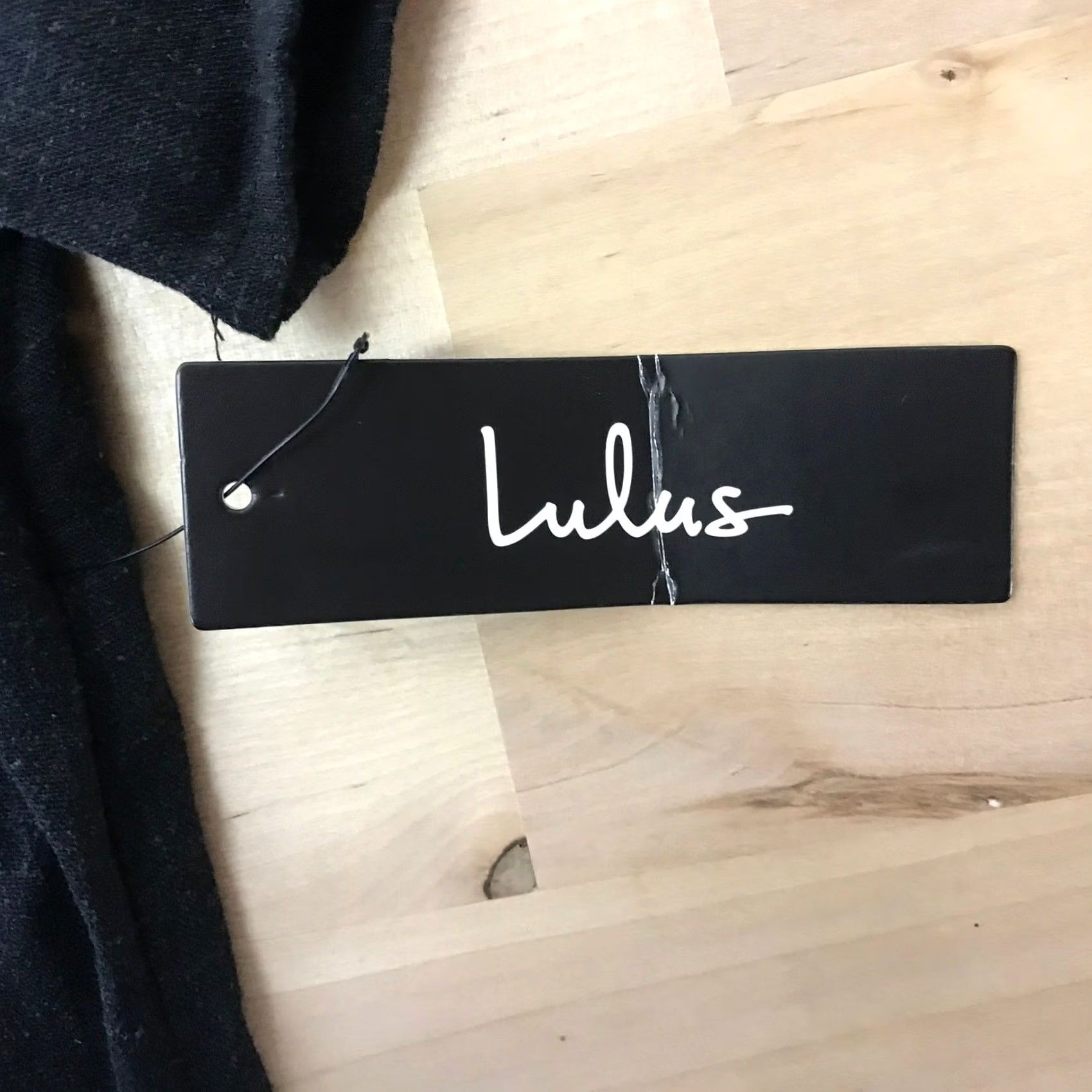 Lulus Lulus Dress Womens S Black Short Sleeve Tunic With Pockets Size Size 28" / US 6 / IT 42 - 8 Thumbnail