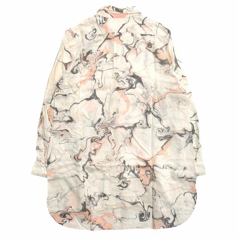 Yohji Yamamoto Yohji Yamamoto Marble Print Long Shirt Size US S / EU 44-46 / 1 - 2 Thumbnail