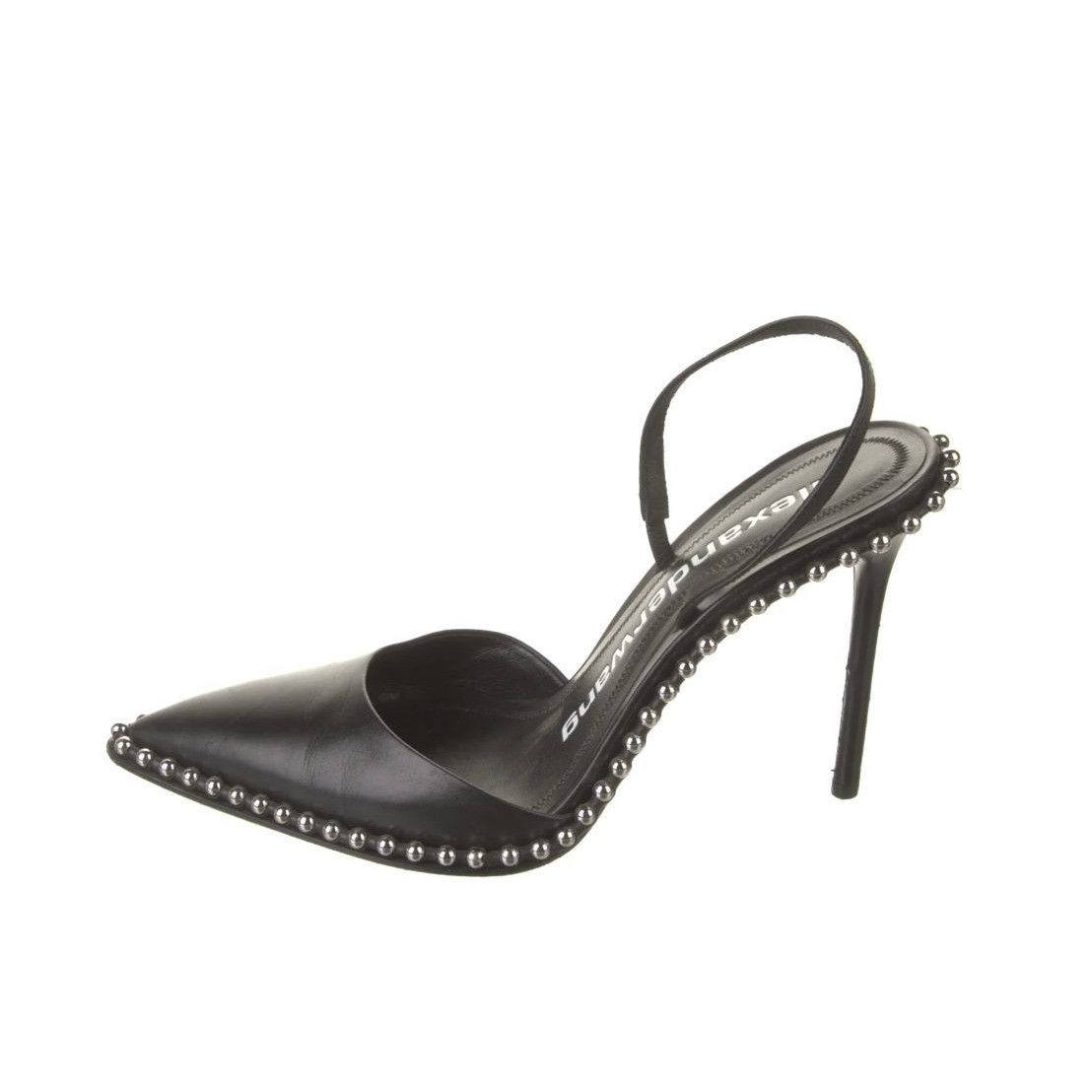 Alexander Wang ALEXANDER WANG Leather Slingback Pumps 8.5 Size US 8.5 / IT 38.5 - 1 Thumbnail