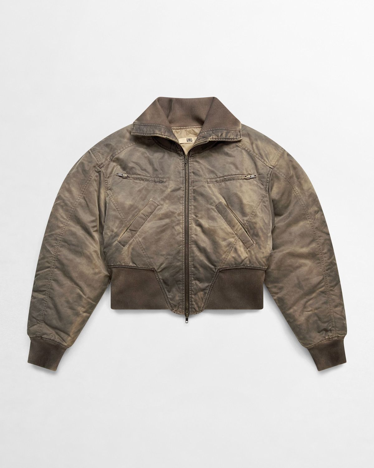 KNWLS KNWLS, SS25 Washed M-Claw Bomber Jacket Size XXL / US 16-18 / IT 52-54 - 1 Thumbnail
