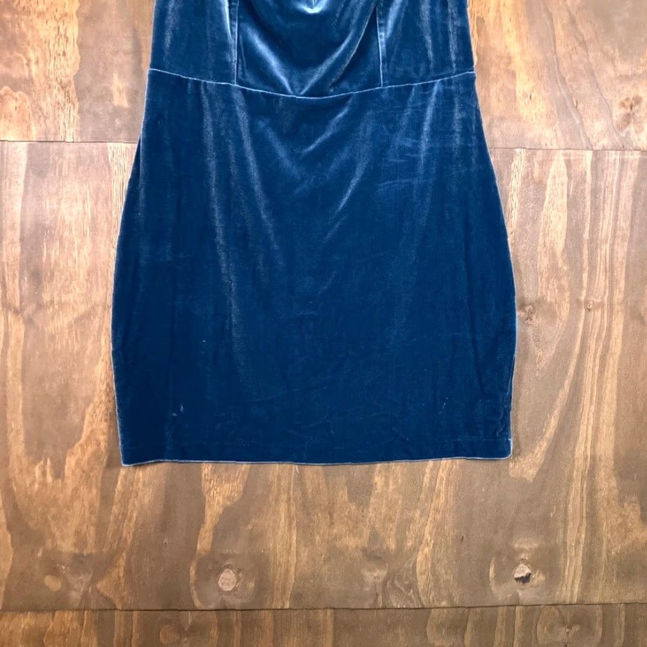 Express Express Dress Navy Blue Velvet Sleeveless Mini Back Zip Stretch 14 Women’s Side Zip Dress Velvet Party Cocktail Wedding Short Sleeve VINTAGE? Size XL / US 12-14 / IT 48-50 - 3 Thumbnail