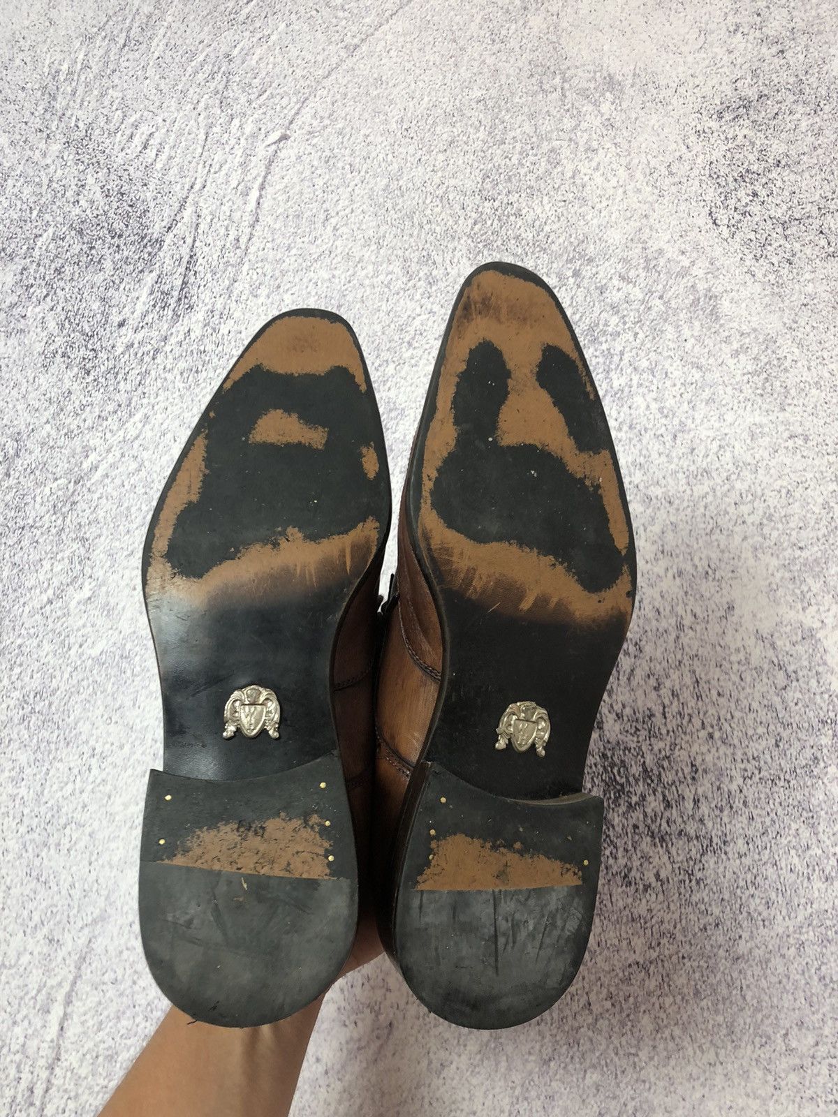 Japanese Brand × Vintage Vintage Leather men's shoes y2k size 41 usa casual Size US 9 / EU 42 - 12 Thumbnail
