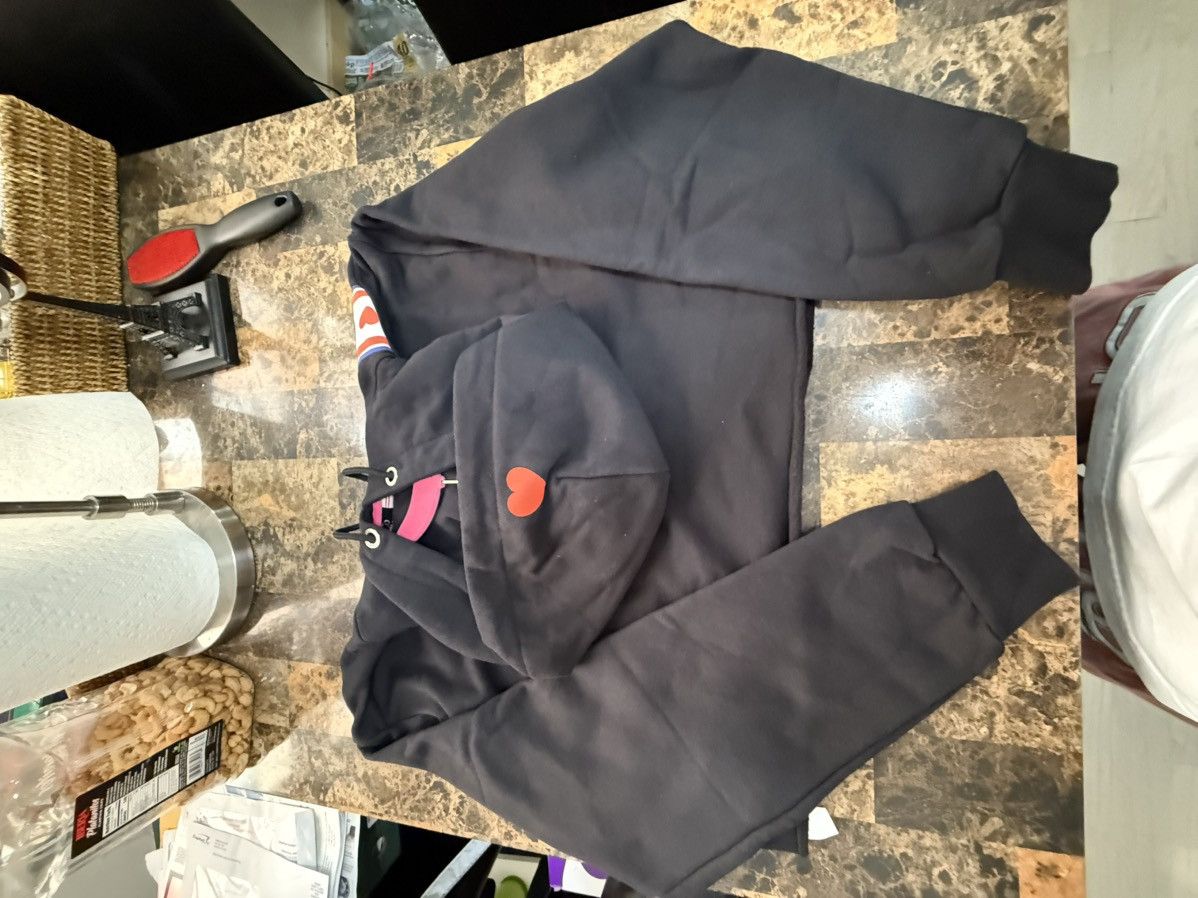 GCDS God Can’t Destroy Streetwear (GCDS)- Crop Lovely Hoodie Sz L Size L / US 10 / IT 46 - 4 Thumbnail
