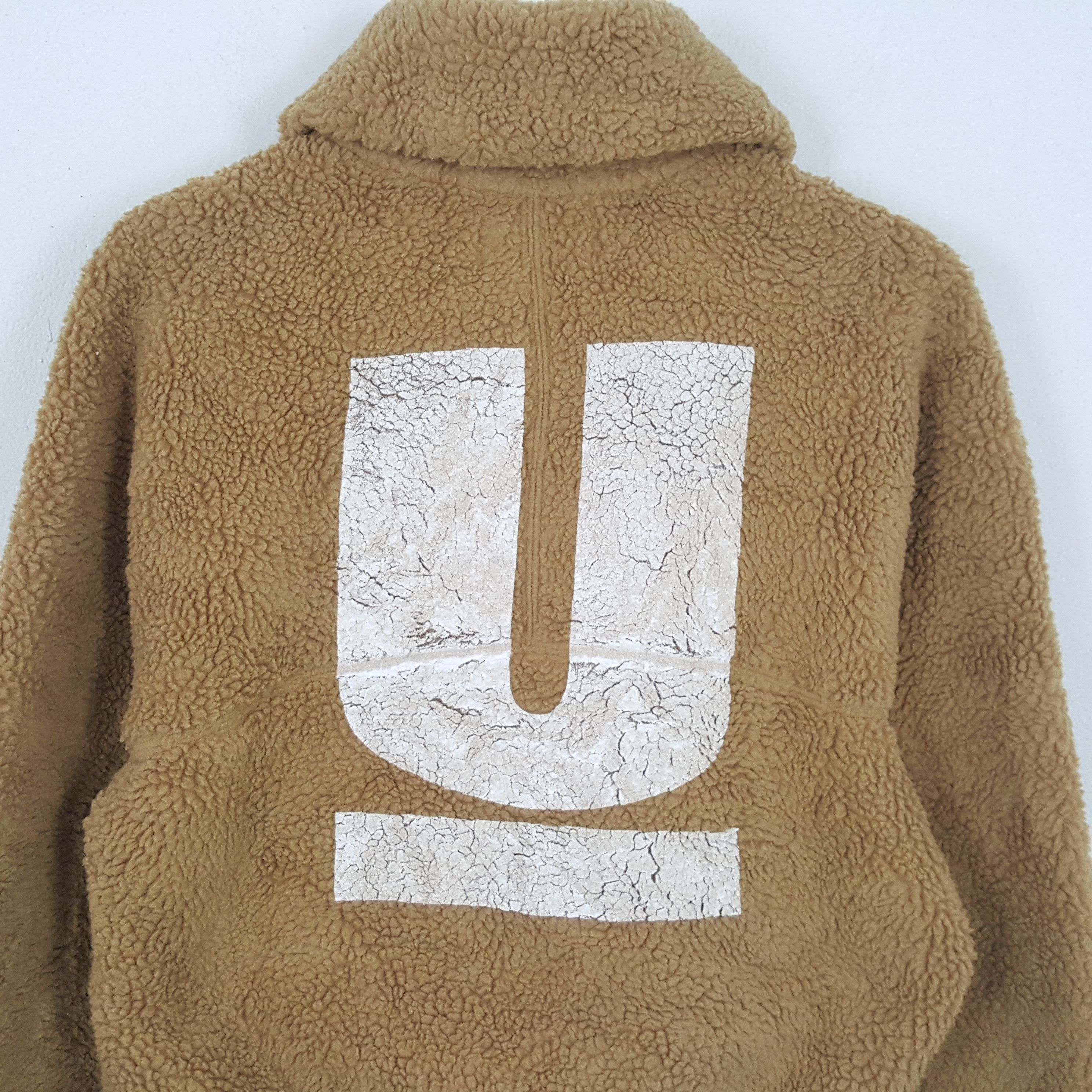 Japanese Brand × Uniqlo × Vintage UNIQLO x Custom Art UNDERCOVER Logo Style Sherpa Jacket Size L / US 10 / IT 46 - 2 Thumbnail