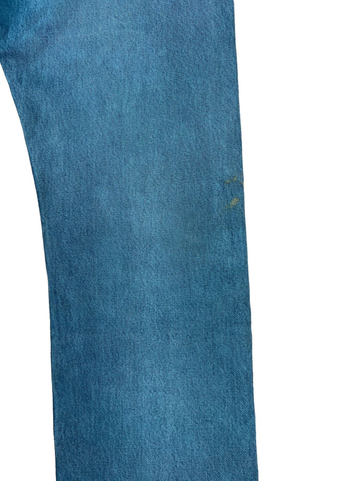 Levi's Vintage 90s Levi’s 501 Distress Mud Fade Green Denim Jeans Size US 30 / EU 46 - 18 Thumbnail