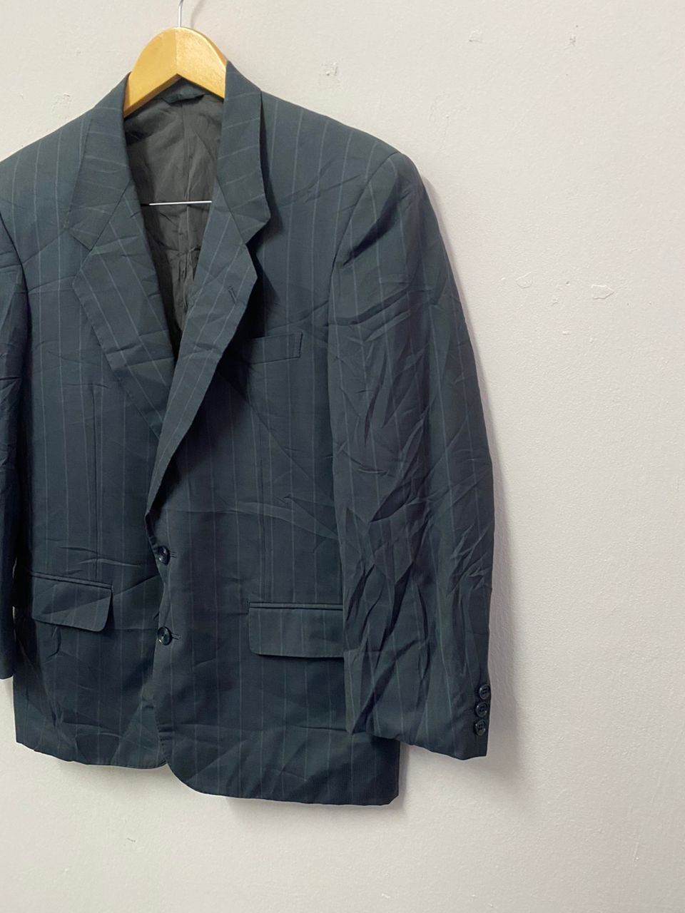 Balenciaga Vintage Balenciaga Wool Blazer Coat Size 38R - 5 Thumbnail