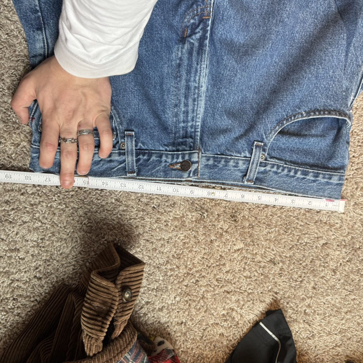 Request Jeans × Vintage Reworked jeans Size US 36 / EU 52 - 4 Thumbnail