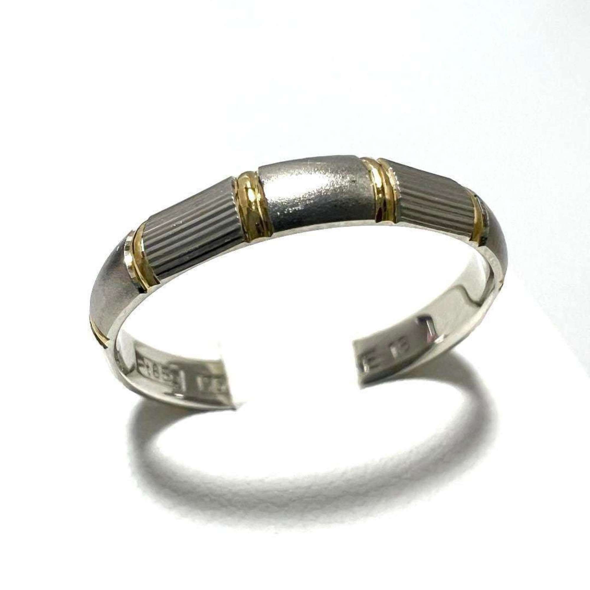 Celine CELINE Men's Ring Platinum Yellow Gold K18 Combi Trim Off Size ONE SIZE - 1 Thumbnail
