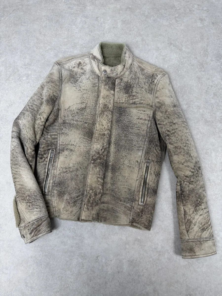 Roberto Cavalli Roberto Cavalli Premium Raw Shearling Leather Jacket Size US M / EU 48-50 / 2 - 7 Thumbnail