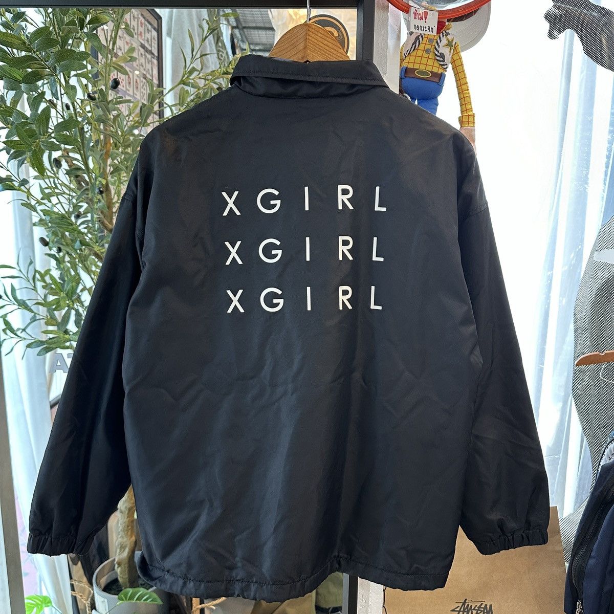 image of Designer X-Girls Buttons Jacket in Black, Men's (Size Medium)