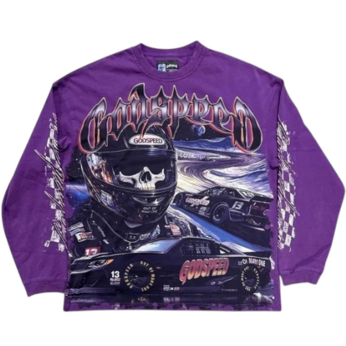 Godspeed Godspeed 'Le Dernier' Grape LS Tee Size US L / EU 52-54 / 3 - 1 Thumbnail