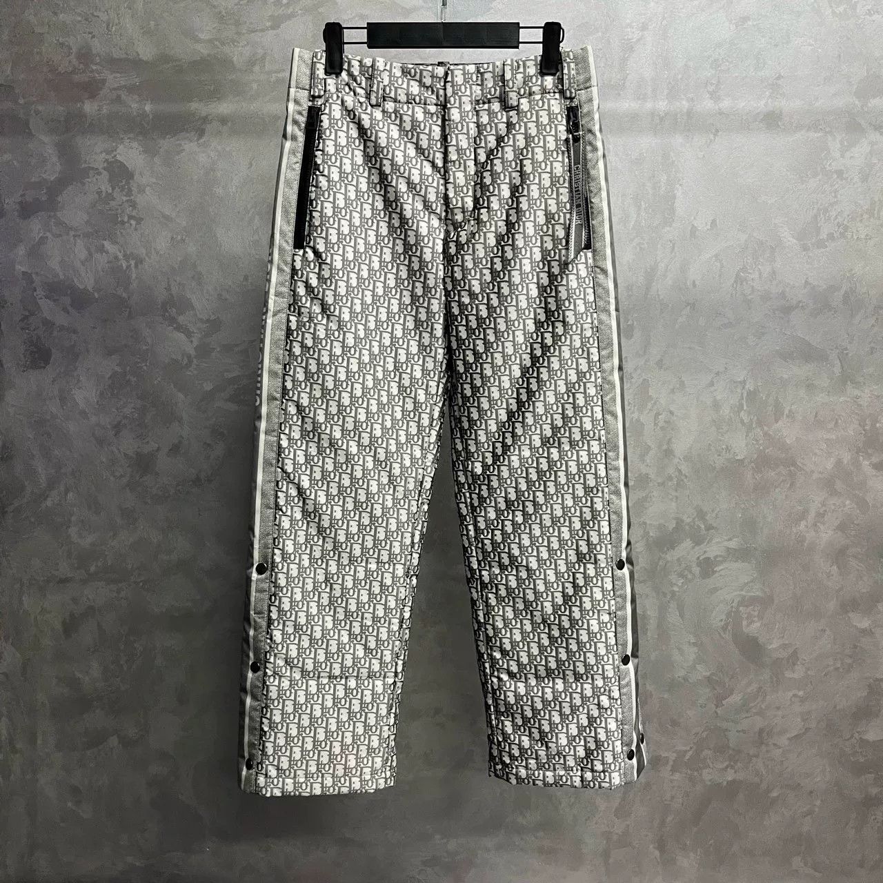 Dior Dior Retro Graphic Gray Casual Pants 28 Men Size US 28 / EU 44 - 1 Thumbnail