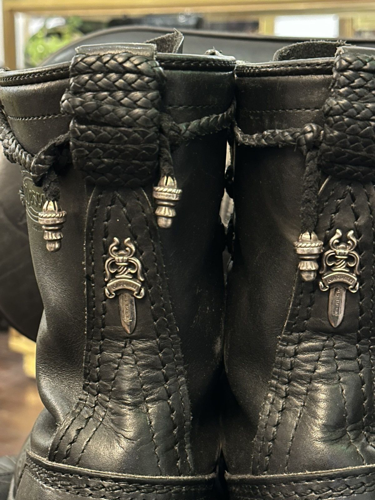 Chrome Hearts CHROME HEARTS WESCO FIREMAN BOOTS SZ9.5 Size US 9.5 / EU 42-43 - 6 Thumbnail
