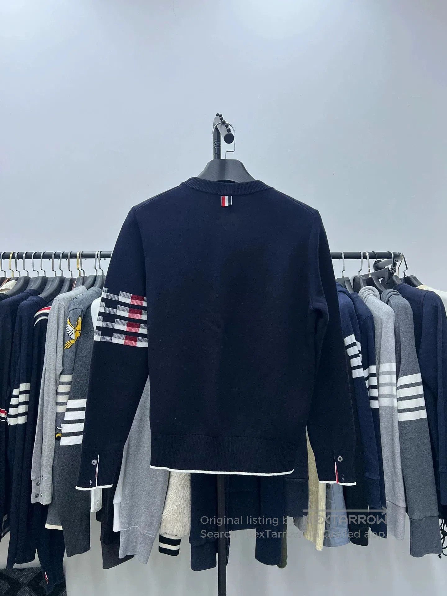 Thom Browne Thom Browne Dog Stripe Knit Sweater. Size US M / EU 48-50 / 2 - 2 Thumbnail