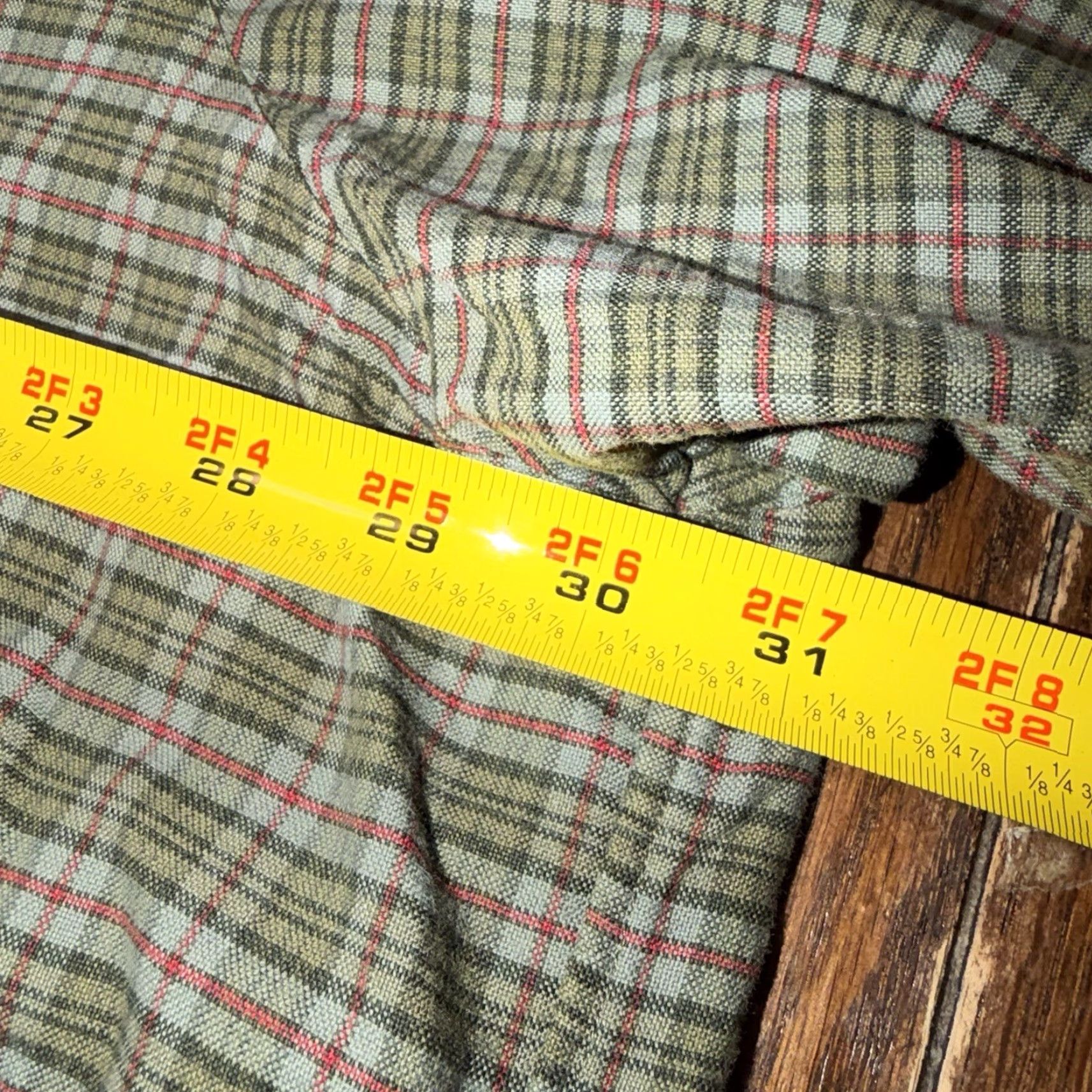 Polo Ralph Lauren Polo Ralph Lauren Shirt Plaid Oxford Classic Fit Green Red 2XB Big Mens Button-Down All Seasons Size US XXL / EU 58 / 5 - 7 Thumbnail