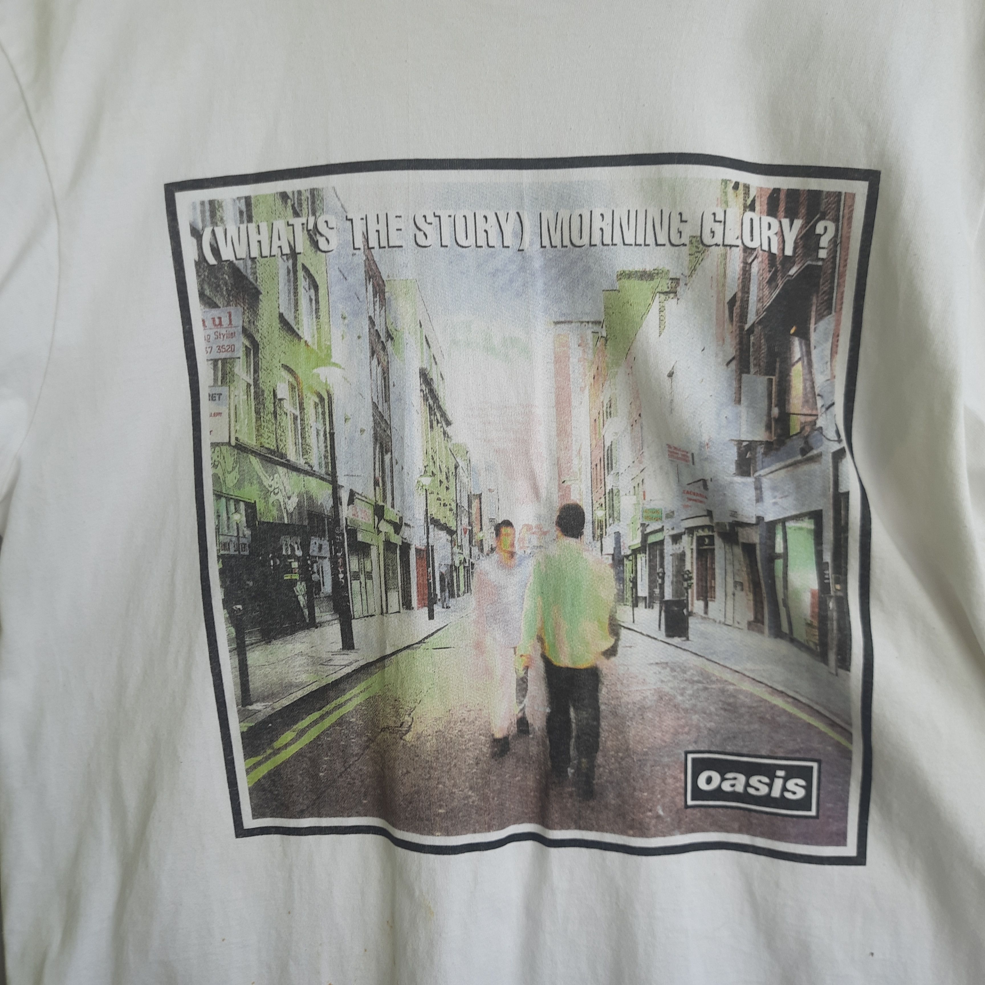Band Tees OASIS What's The Story Morning Glory Band T-Shirt Size US XL / EU 56 / 4 - 5 Thumbnail