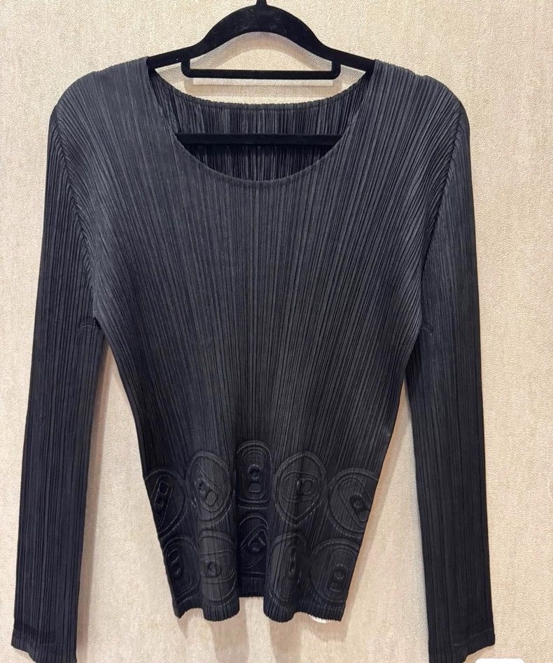 Issey Miyake issey miyake size：4 Easy-to-pull printed top 2506-Nextarrow Size XXS / US 00 / IT 34 - 3 Thumbnail