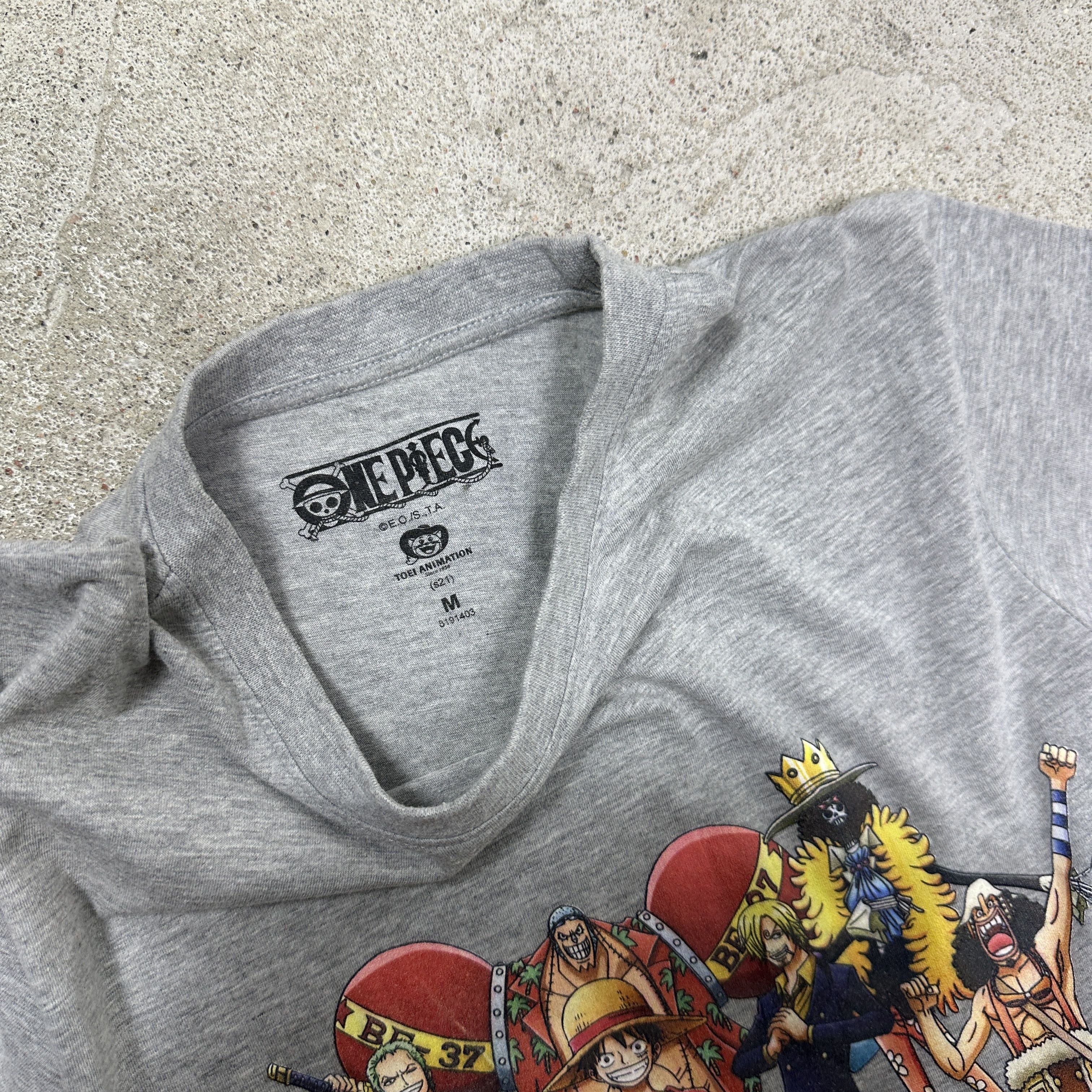 Vintage Vintage Streetwear Manga Otaku Anime One Piece T-shirt 00s Size US M / EU 48-50 / 2 - 3 Thumbnail