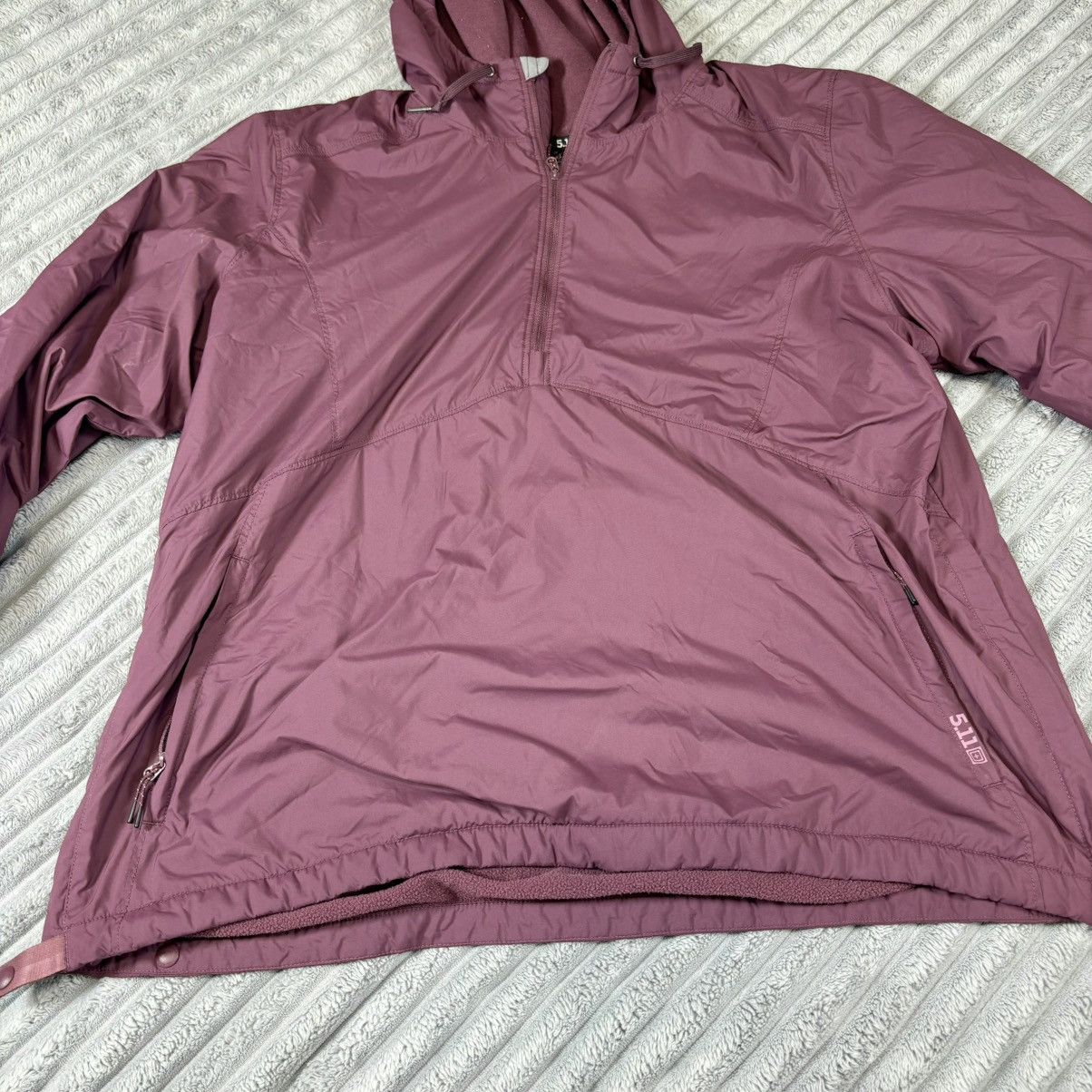 5.11 5.11 Tactical Women Jacket XL Violet Seacoast Anorak Logo Size XL / US 12-14 / IT 48-50 - 7 Thumbnail