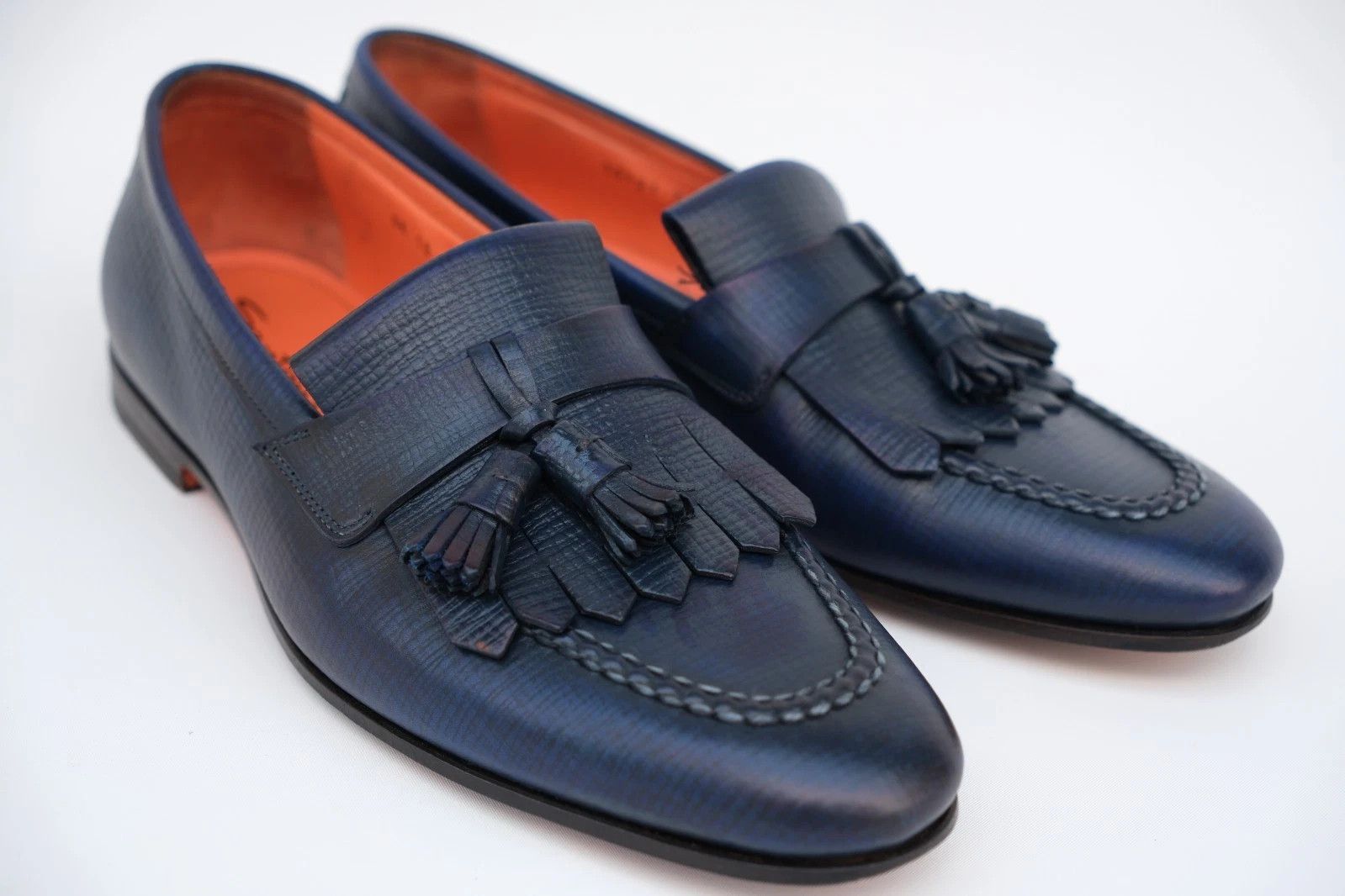 Santoni Santoni Tassle Loafer Goodyear Flex UK 10 / US 11 / EU 44 Size US 11 / EU 44 - 1 Thumbnail