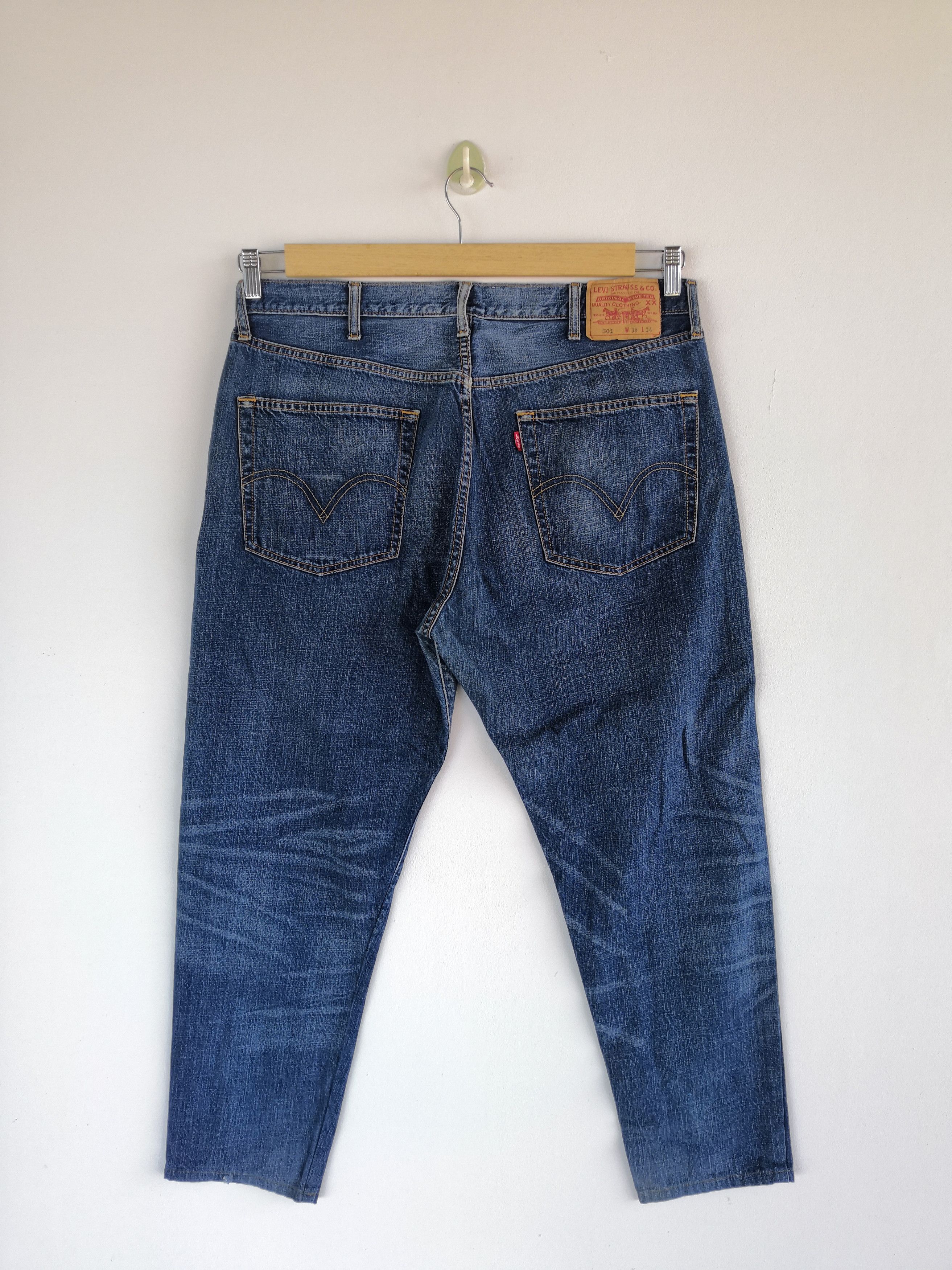 Levi's Vintage Levi's 501 Light Wash Denim Levis 501 Jeans Pants Size US 36 / EU 52 - 2 Thumbnail