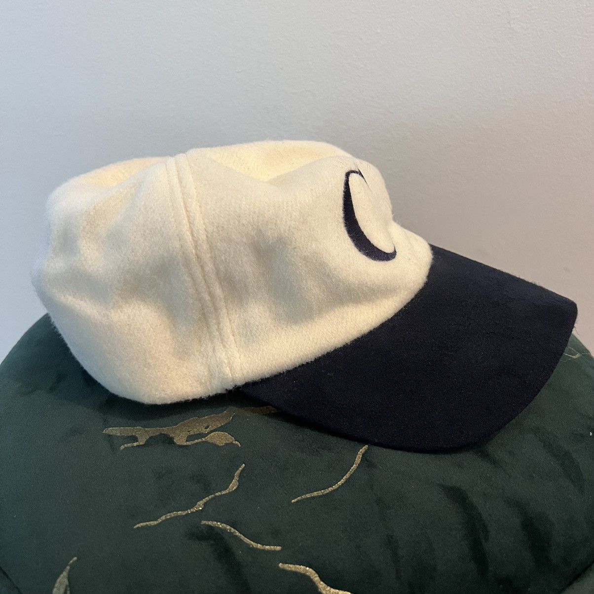 Other Vintage Cooperstown Letter C Buckle Back Hat White Size ONE SIZE - 4 Thumbnail