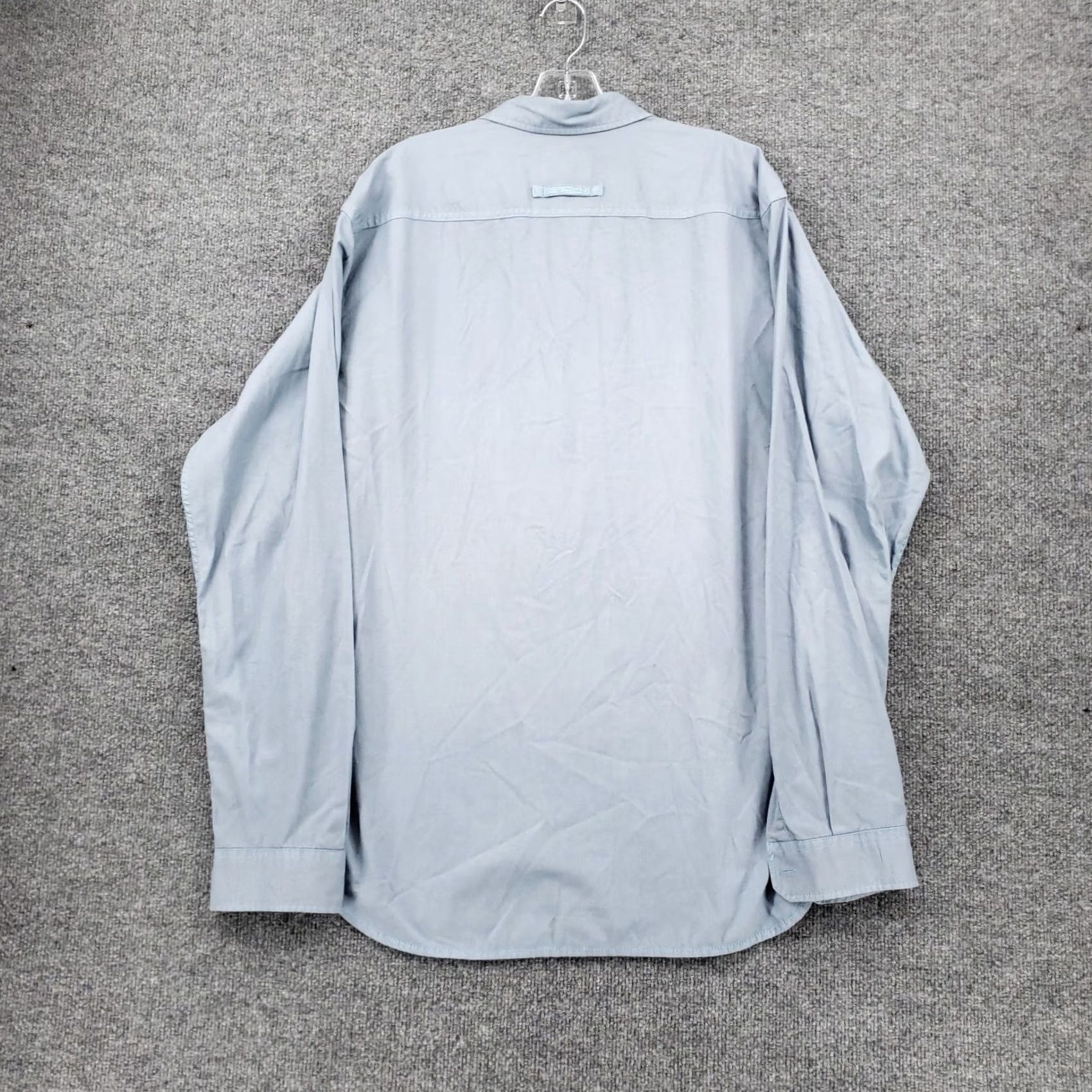 Camel Camel Active Shirt Mens XL Button Up Blue Long Sleeve Fitted Size US XL / EU 56 / 4 - 2 Thumbnail