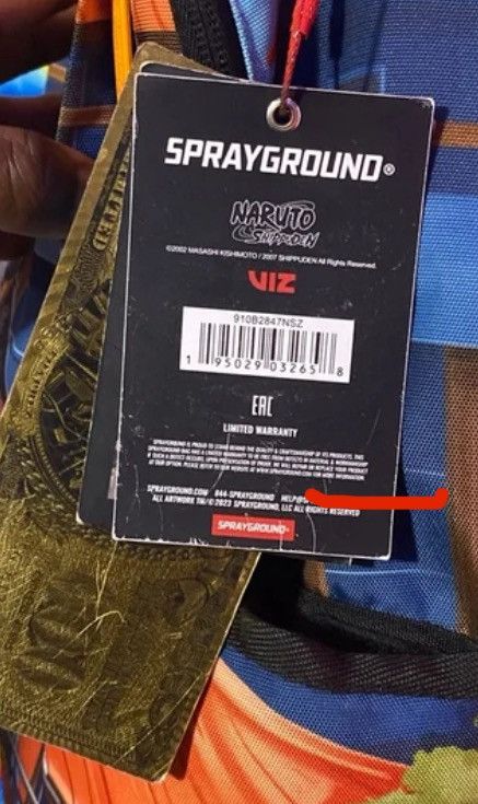 Sprayground Naruto x Sprayground backpack Size ONE SIZE - 3 Thumbnail