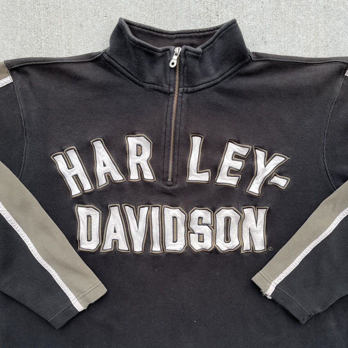 Vintage Vintage Harley Davidson Sweater Size US L / EU 52-54 / 3 - 3 Thumbnail