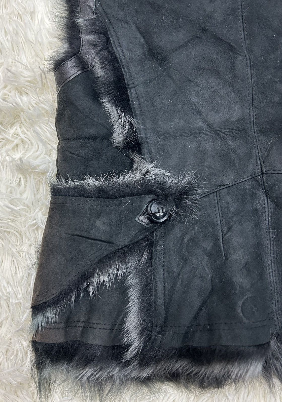Pierre Cardin Pierre Cardin Sheep Fur Vest Size XS / US 0-2 / IT 36-38 - 5 Thumbnail