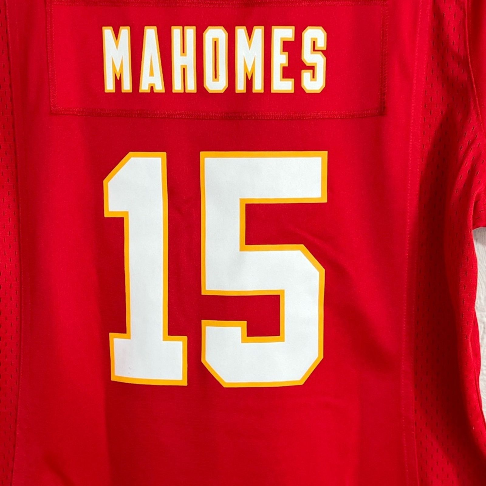 Nike Nike Patrick Mahomes #15 On-Field Jersey Kansas City Chiefs Size L / US 10 / IT 46 - 6 Thumbnail