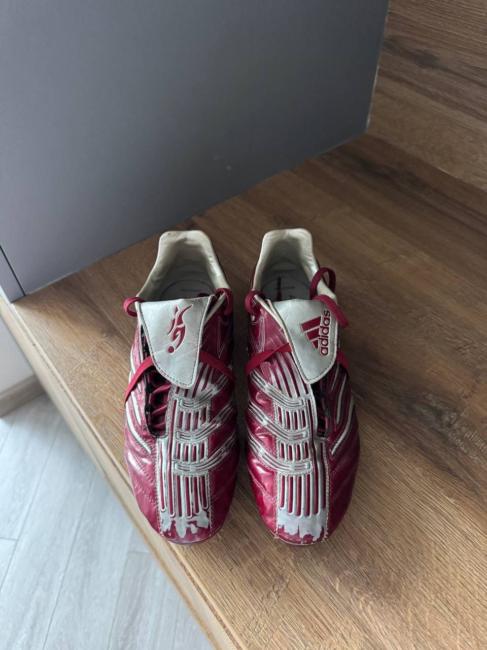 Adidas Adidas Predator FG David Beckham 2005 Model Football Boots Size US 9 / EU 42 - 2 Thumbnail