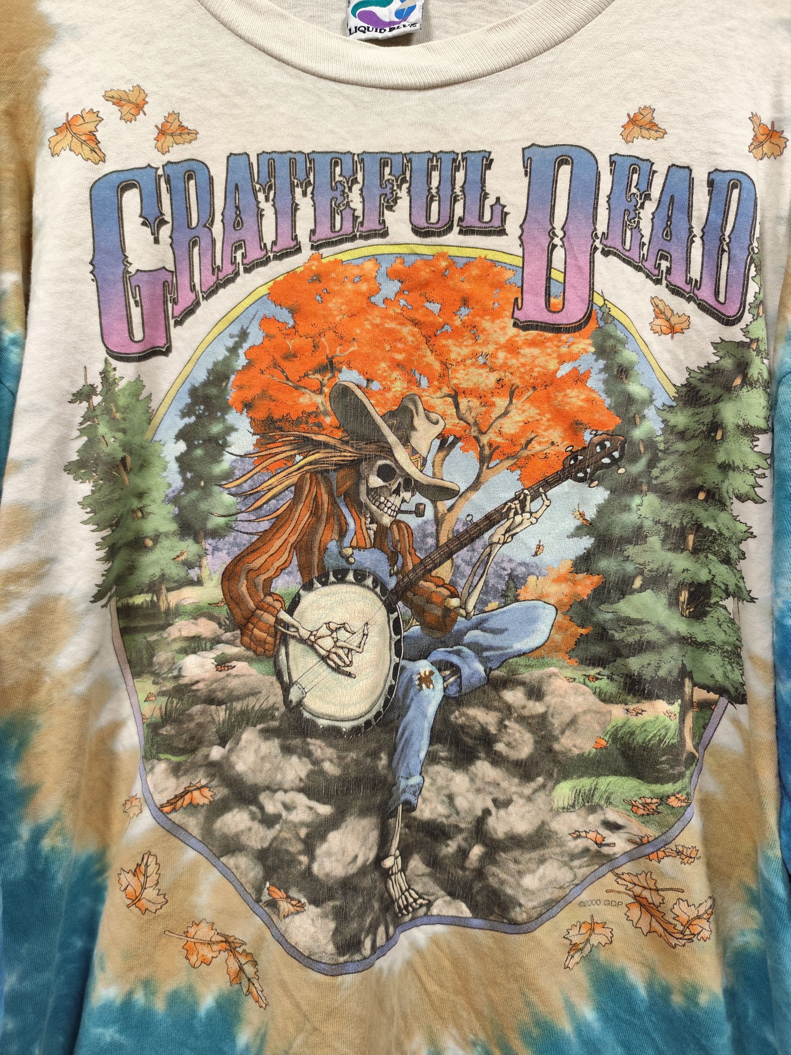Grateful Dead × Liquid Blue Vintage 1994 Grateful Dead Fall Tour Band Made In Usa Size US XL / EU 56 / 4 - 3 Thumbnail