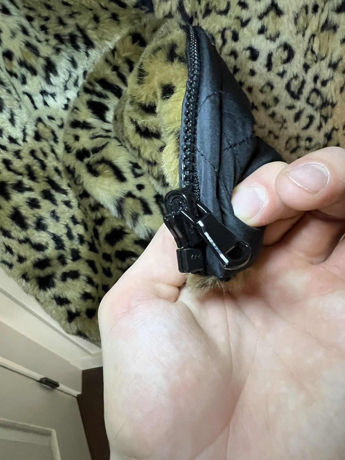 Vintage Kristen Blake reversible faux fur leopard hooded vest Size US M / EU 48-50 / 2 - 4 Thumbnail