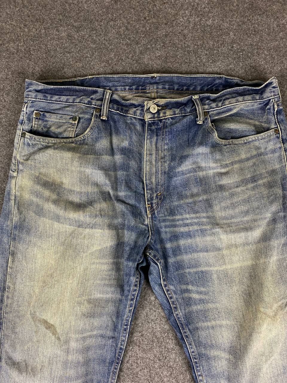 Levi's levis 559 relaxed straight fit distressed denim Size US 42 / EU 58 - 8 Thumbnail